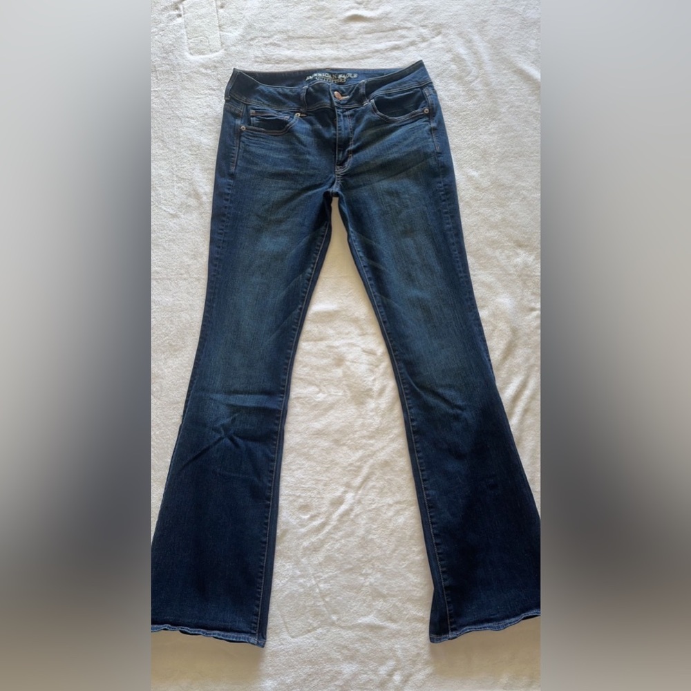 American Eagle dark wash bootcut jean